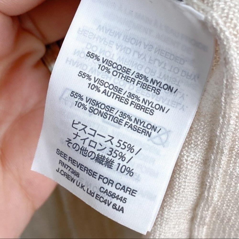 Madewell Tie Front thin sweater - Picture 6 of 7